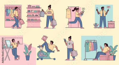 A joyful artist celebrates with ice cream, perfect for creative achievement imagery in marketing materials.