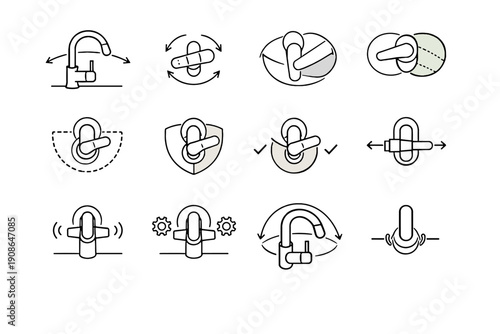 Calm logic lever simple vector silhouette path during clearance handle icon image
