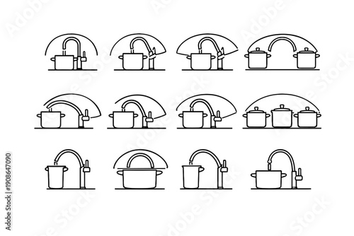 Filling vector icon access generation arc convenience usability simple calm task pot