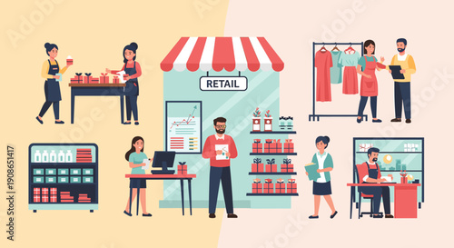 A clean pharmacy display evokes order and professionalism, ideal for healthcare marketing materials.