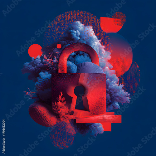 Silhouette of a person standing at a door.