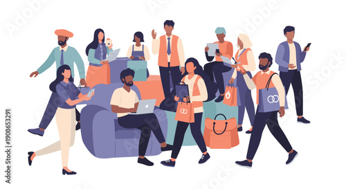 Dynamic illustration of legs running, evoking energy and progress, perfect for motivational content.