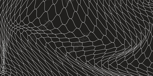 Mesh texture for fishing nets. Seamless pattern for sportswear or soccer goals vektor
