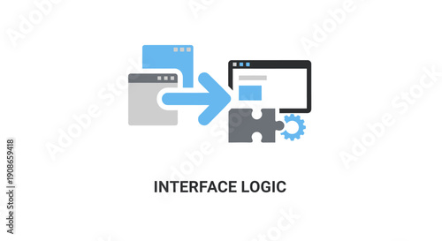 Interface Logic Design Development Concept.