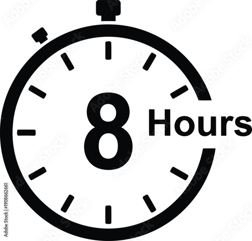 Stopwatch timer icon Vector