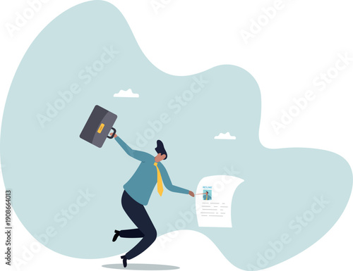 Lying on resume CV to get hired, dishonesty or integrity problem on work experience and career history,human life and situation.