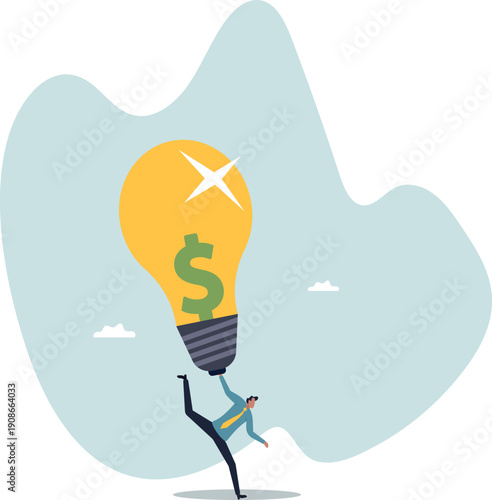 Make money from new idea or profit from investment, creativity or innovation to increase earning growth,human life and situation.