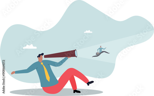 Create strong vision to lead to business success, ambition to set direction and reach goal and target,human life and situation.