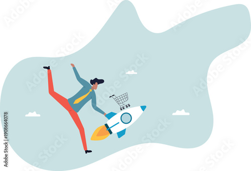 Boost sales and increase profit, achieve sales target or develop business growth,human life and situation.