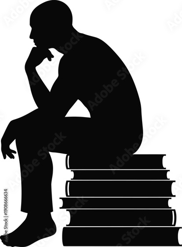 Silhouette of a human foot and ankle against a white background