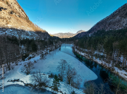 lake in the mountains