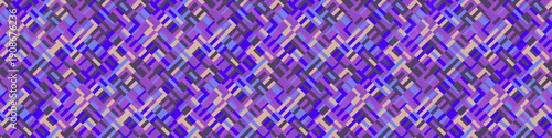 Multicolored diagonal mosaic pattern background design