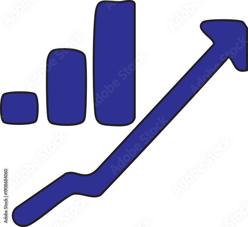 3D business icon design featuring a hammer and sickle vector tool alongside a hammer and nail symbol to mark success with a green check and arrow sign illustration