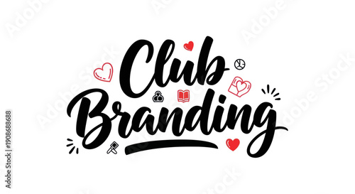Club branding design