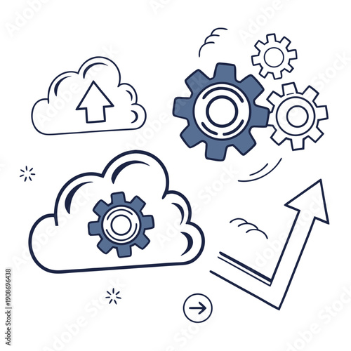 cloud computing concept