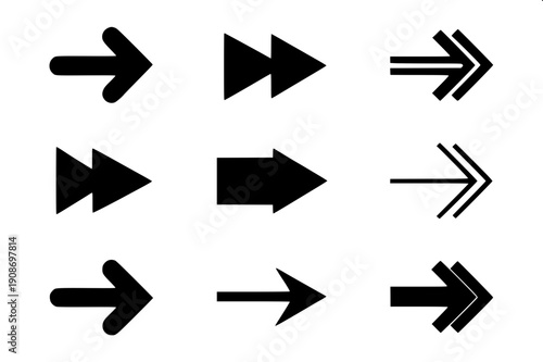 Minimal tech infographic icon, black solid arrows showing upload and download flow, simple flat layout, white studio background, high resolution vector style