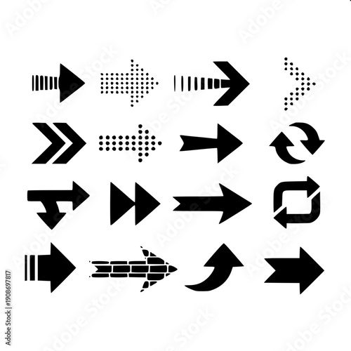 Minimal tech infographic icon, black solid arrows showing upload and download flow, simple flat layout, white studio background, high resolution vector style