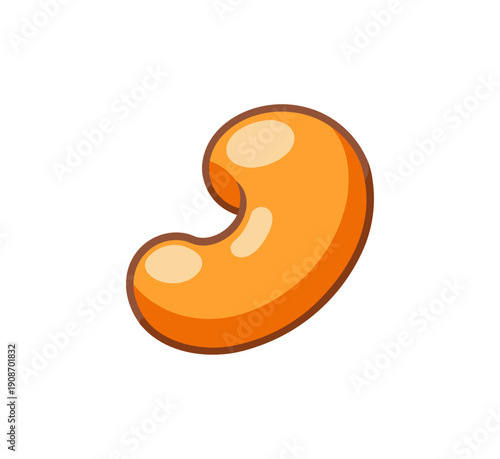 3d vector illustration of an orange man standing next to a giant orange fruit icon with a liquid water drop sign and a metal question mark symbol design