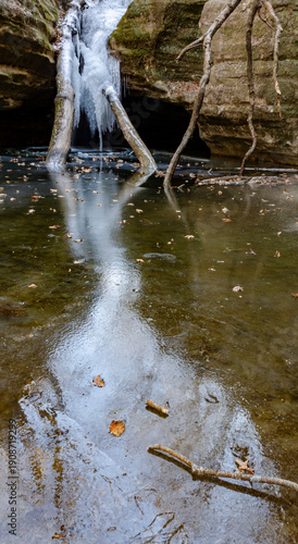 560-70 Icefall Reflection