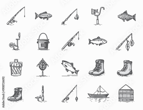 set of vector icons