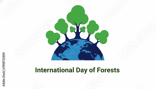 International Day of Forests Logo Design.