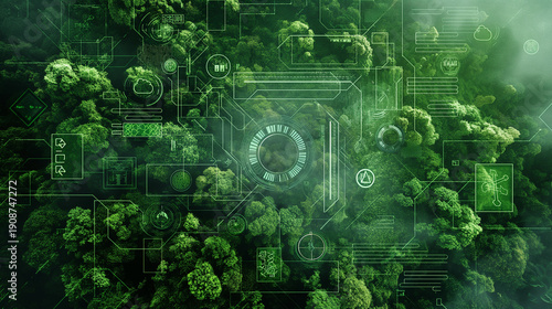 Green Data Grid Mapping a Forest Ecosystem in Real Time