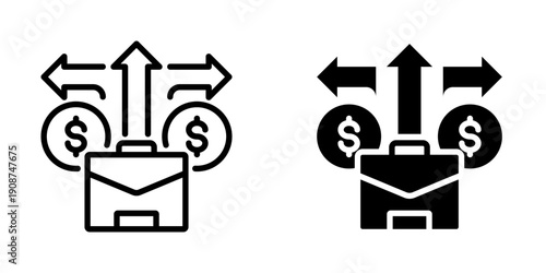 Business opportunity icon, element icon for business opportunities, Design Branding, Print, and Digital Media