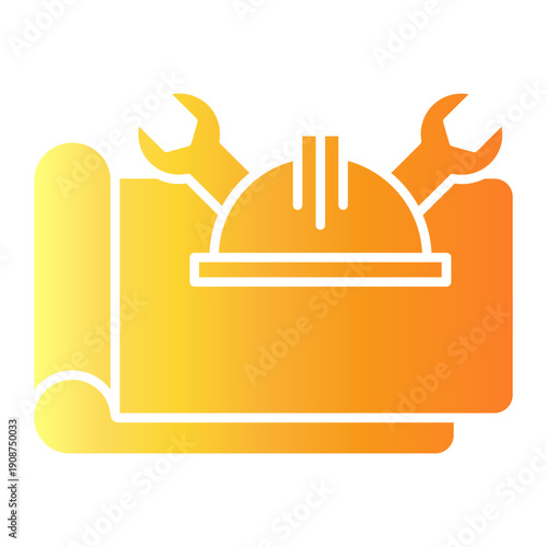 construction method Gradient icon