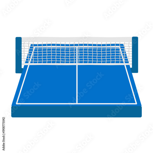 卓球台　イラスト