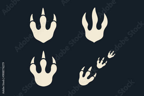 Dinosaur Footprints A Glimpse into Prehistoric Life.