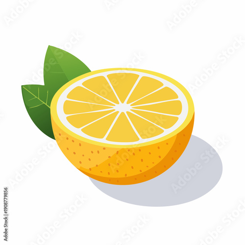 Żółta dojrzała cytryna o błyszczącej skórce