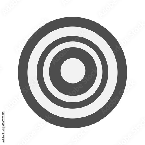 弓道の的　イラスト