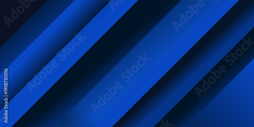 Blue black abstract background geometry shine and layer element vector for presentation design. Suit for business, corporate, institution, party, festive, seminar, and talks