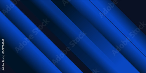 Blue black abstract background geometry shine and layer element vector for presentation design. Suit for business, corporate, institution, party, festive, seminar, and talks