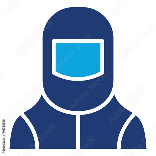 welder mixed color icon