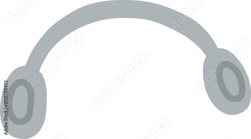 headphones isolated on white