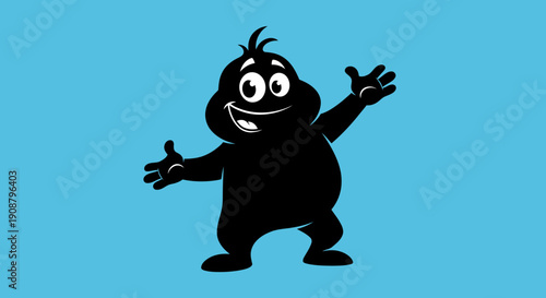 A cute and funny halloween monster character design featuring a cartoon dog and cat illustration in a vibrant vector icon style for a fun boy