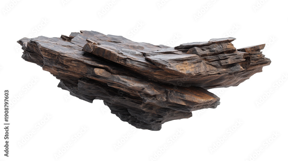 Fototapeta premium A stunning piece of driftwood, showcasing natural textures, colors, and shapes, perfect for nature-themed projects and decor.