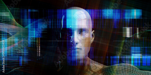 Futuristic Tech Innovations Highlighted in Digital Technology Backgrounds