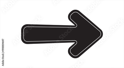 Arrow Control Icon Set – Directional Symbols for User Interface, Multimedia, and Navigation Design