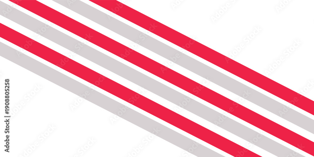 Obraz premium Red line isolated on white background.Red line isolated on white background