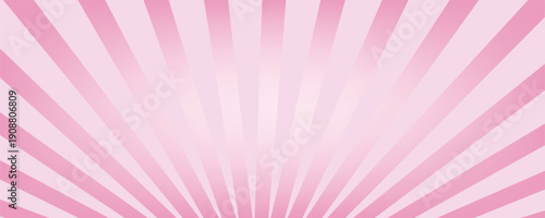 Abstract Pink rays background with halftone. Pop art comics book cartoon magazine cover. Vector halftone illustration. Light pink sunburst abstract background. Pop art style with empty space. Vector