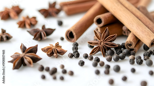 Wallpaper Mural anise and cinnamon Torontodigital.ca