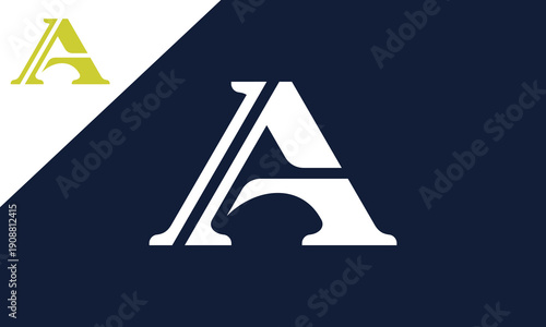 Letter A logo for fashion business