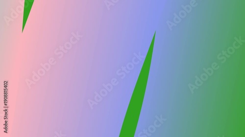 Wallpaper Mural Abstract Gradient Background with Green Diagonal Shape Torontodigital.ca