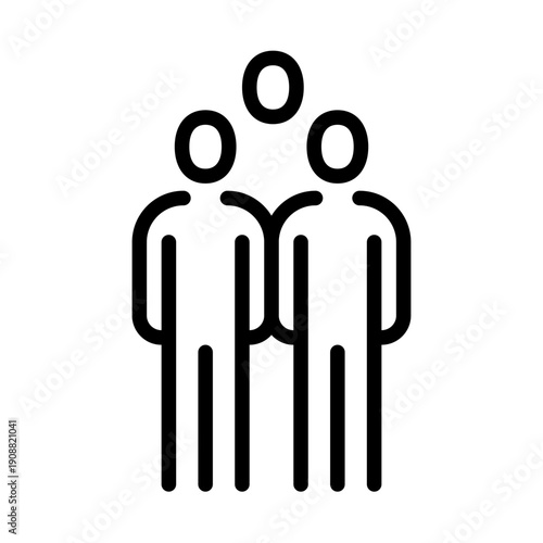 people icon teamwork, business people, group
