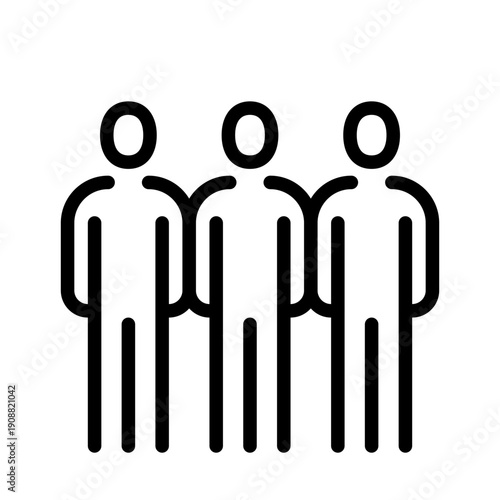 people icon teamwork, business people, group