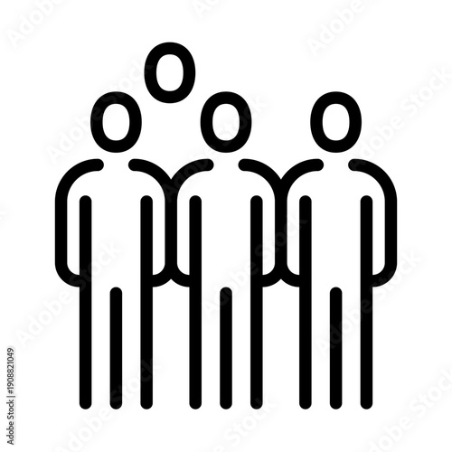 people icon teamwork, business people, group