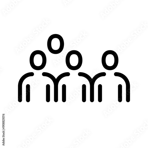 people icon teamwork, business people, group
