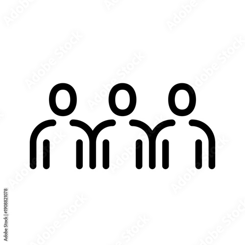 people icon teamwork, business people, group